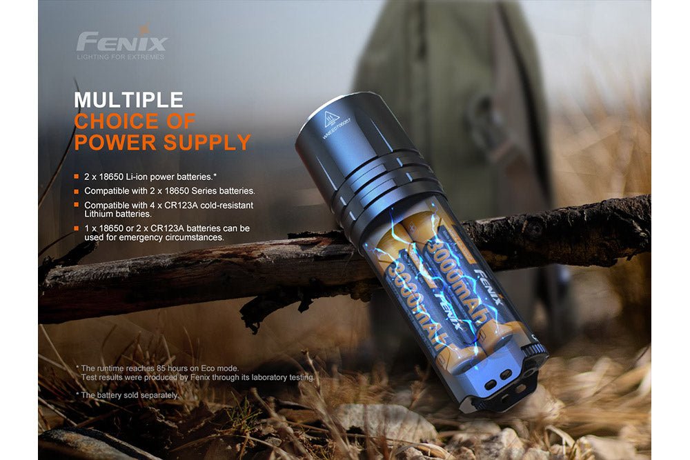 Fenix TK35UE V2.0 Flashlight - 5000 Lumens - Energize Trek