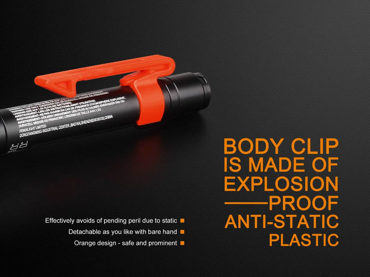 Fenix WF05E Intrinsically Safe Flashlight - Energize Trek