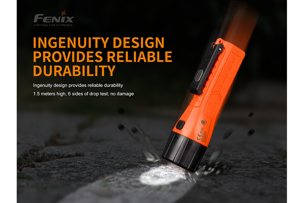 Fenix WF11E Intrinsically Safe Flashlight - Energize Trek