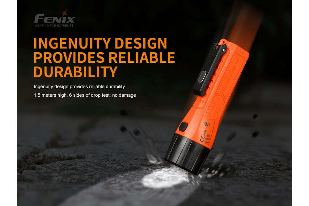 Fenix WF11E Intrinsically Safe Flashlight - Energize Trek