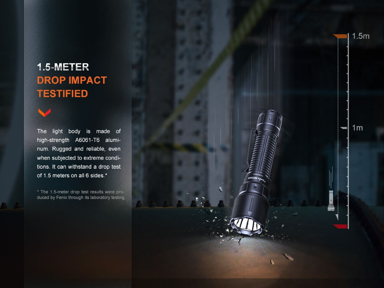 Fenix WF26R Cradle Charging LED Work Flashlight - Energize Trek