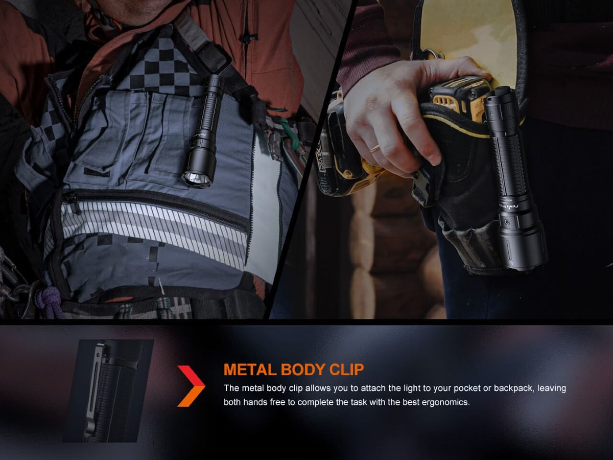 Fenix WF26R Cradle Charging LED Work Flashlight - Energize Trek