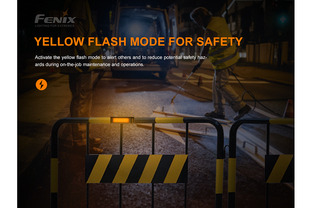 Fenix WT16R Rechargeable Work Light - Energize Trek