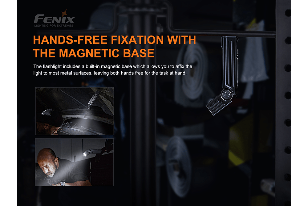 Fenix WT25R Adjustable Head LED Flashlight - 1000 Lumens - Energize Trek