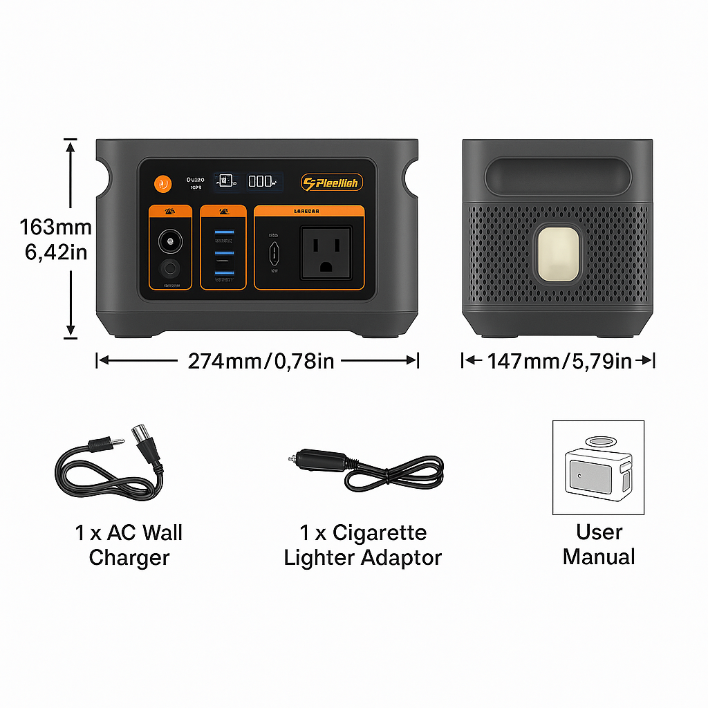 FlashNova Trekker 500 Solar Station - Energize Trek