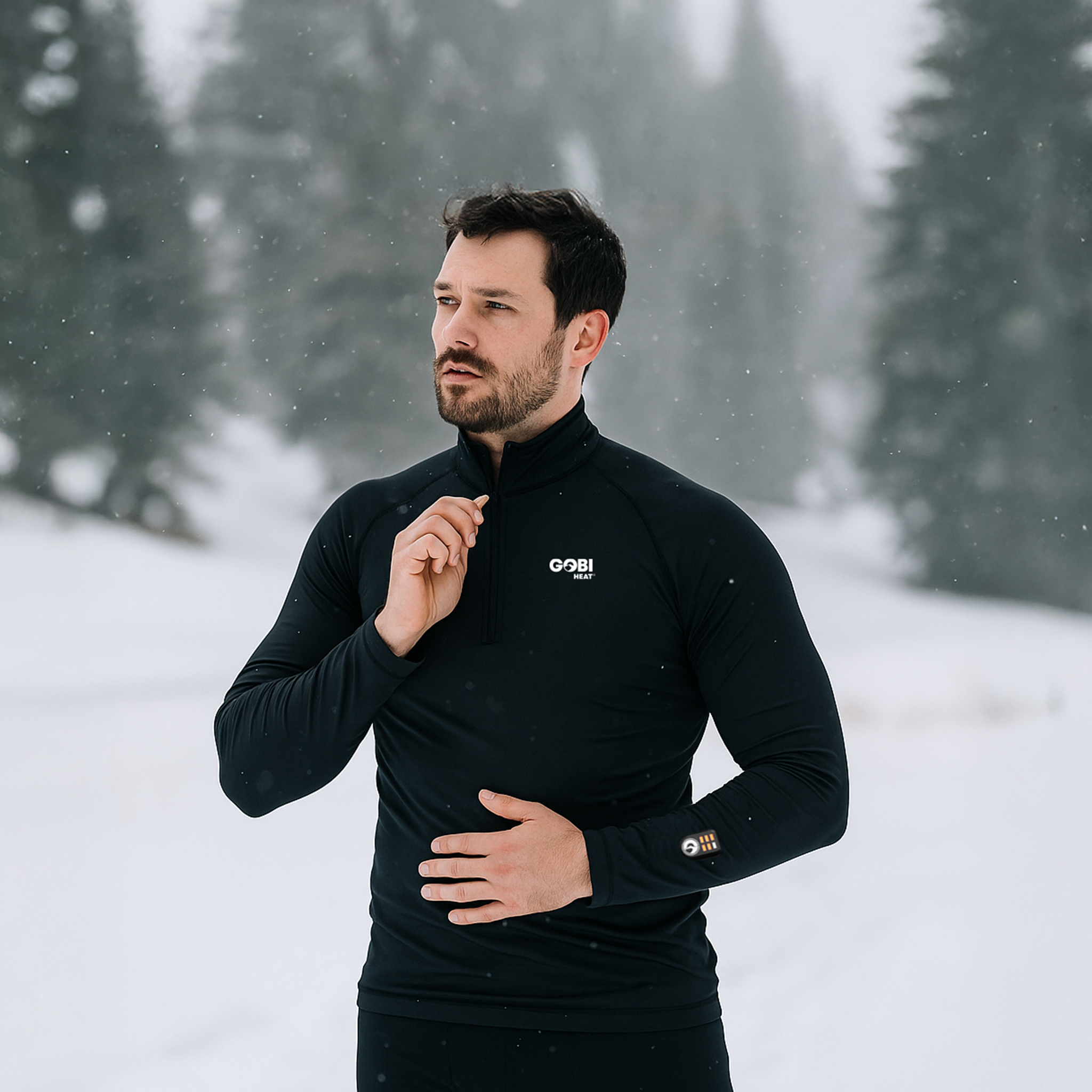 FlexCore Men’s Heated Base Layer Shirt - Dual Control - Energize Trek