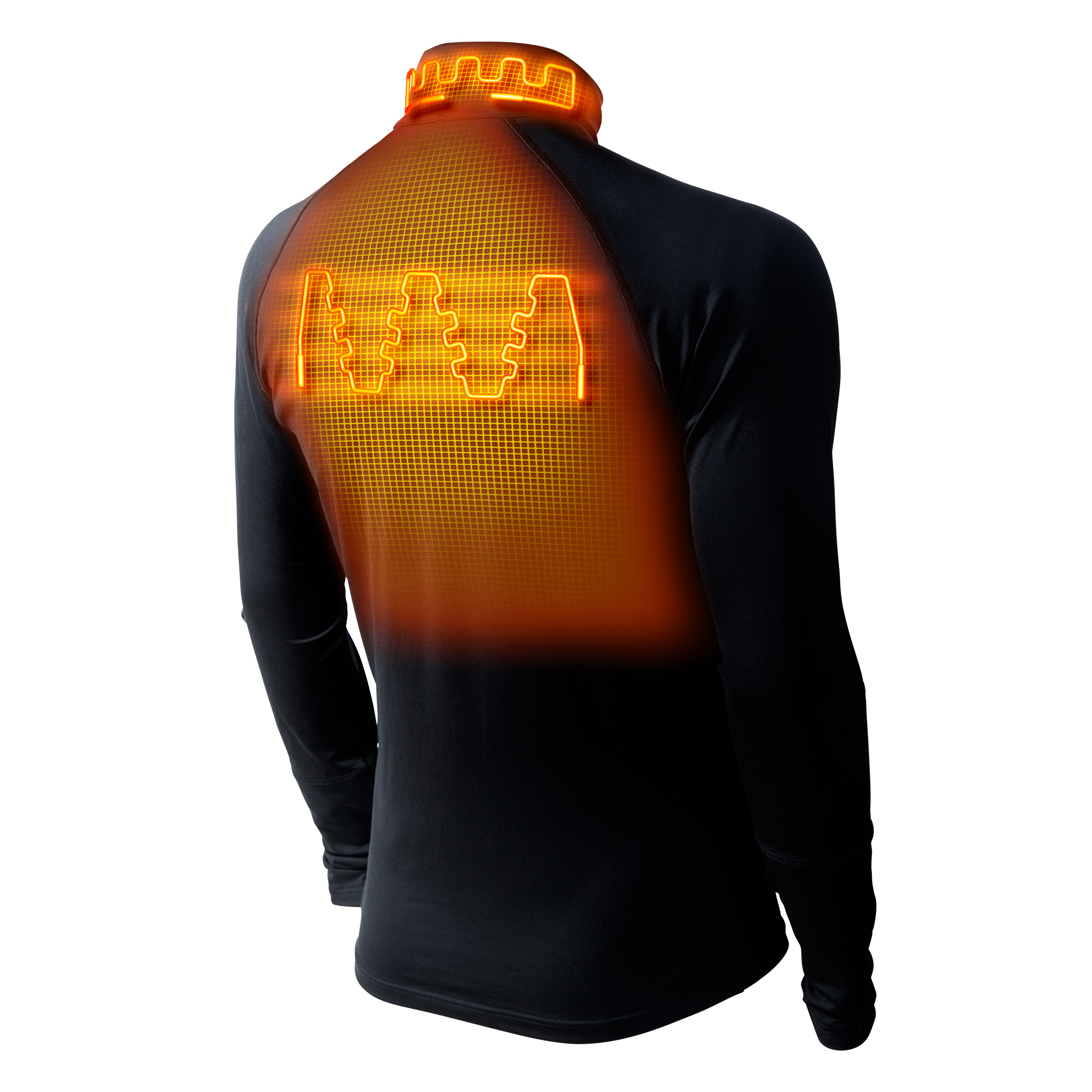FlexCore Men’s Heated Base Layer Shirt - Dual Control - Energize Trek