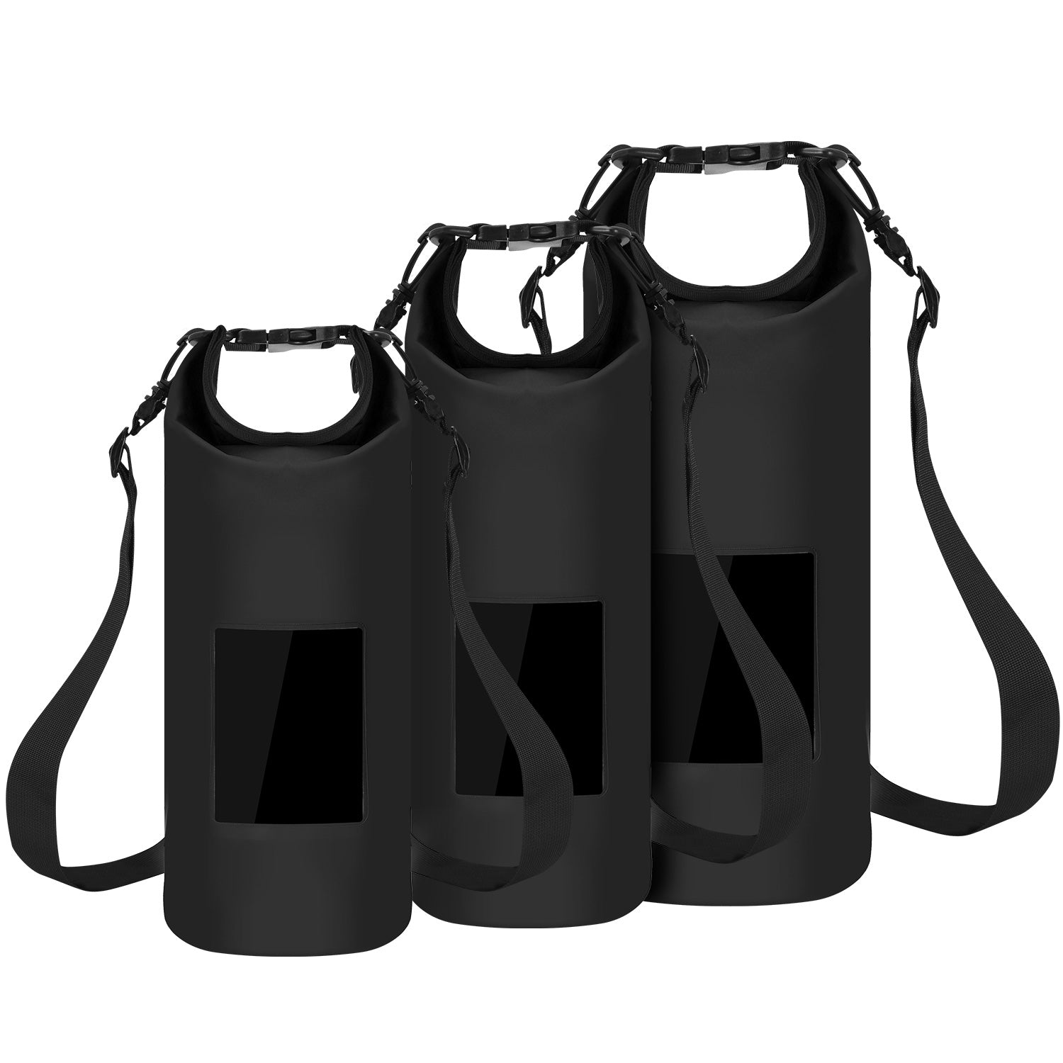 Floating Waterproof Dry Bag Floating Dry Sacks with Observable Window 10L Roll Top Lightweight Dry Storage Bag for Kayaking Rafting Boating Swimming C - Energize Trek
