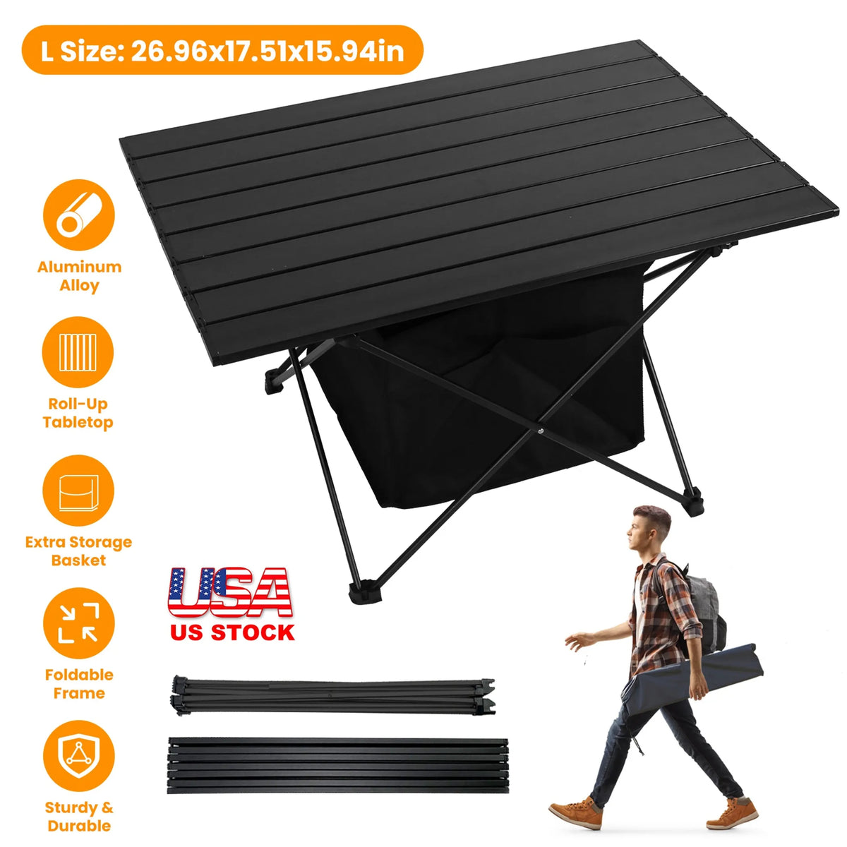 Foldable Camping Table - Energize Trek