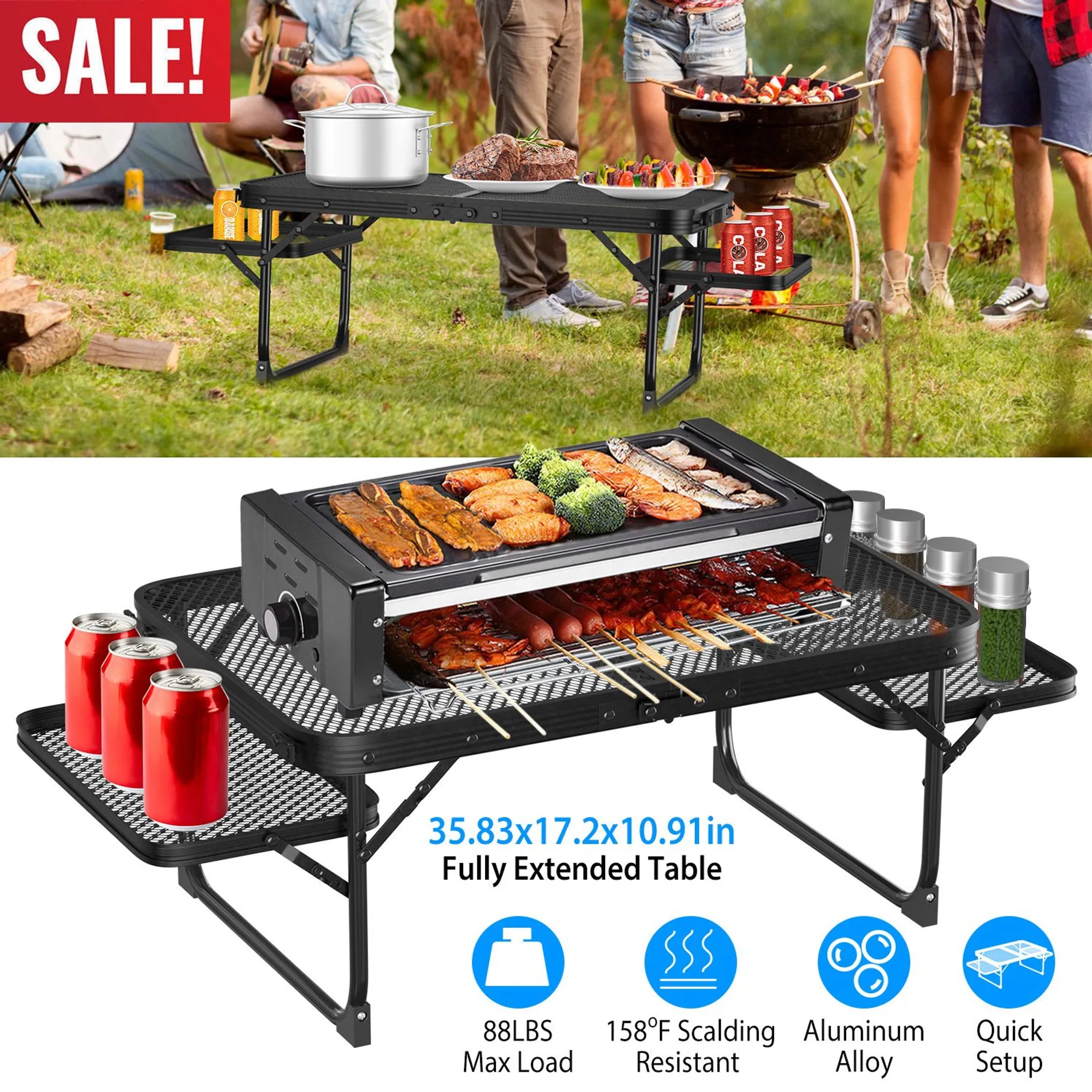 Foldable Camping Table - Energize Trek