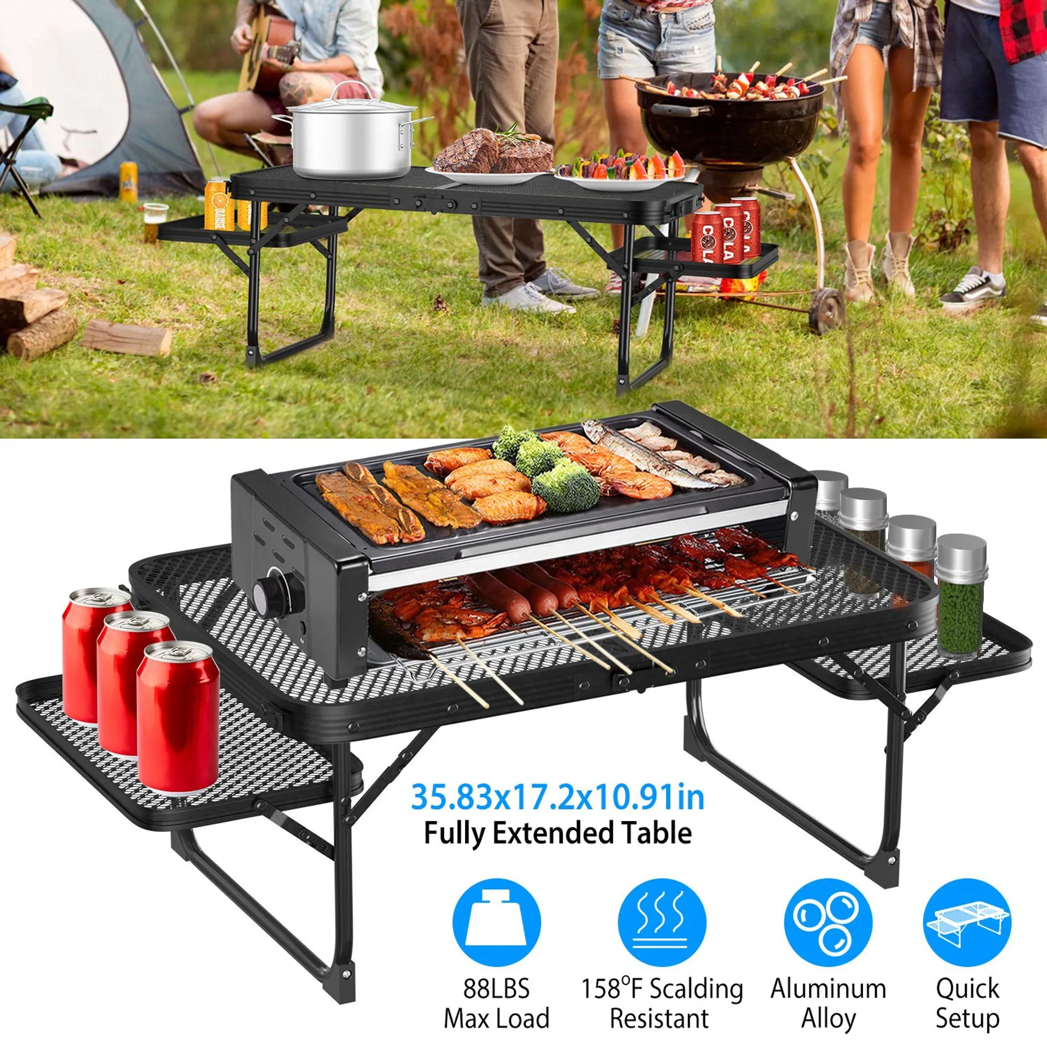 Foldable Camping Table - Energize Trek