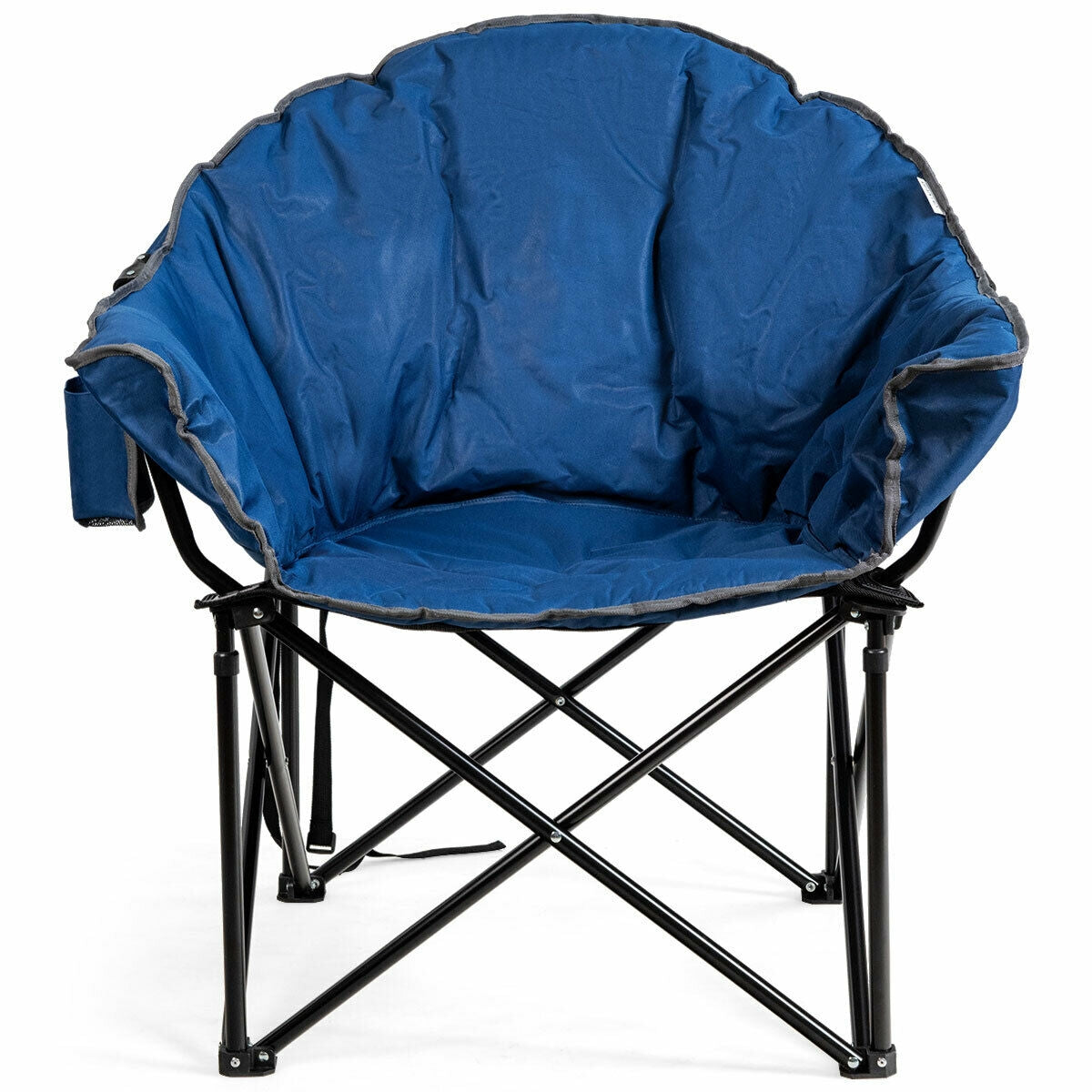 Folding Camping Moon Padded Chair with Carrying Bag - Energize Trek