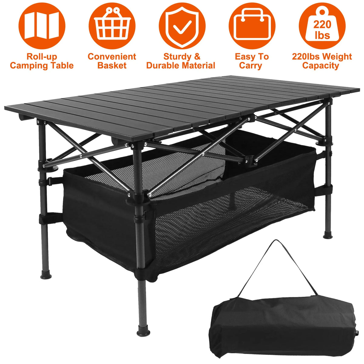 Folding Camping Table - Energize Trek