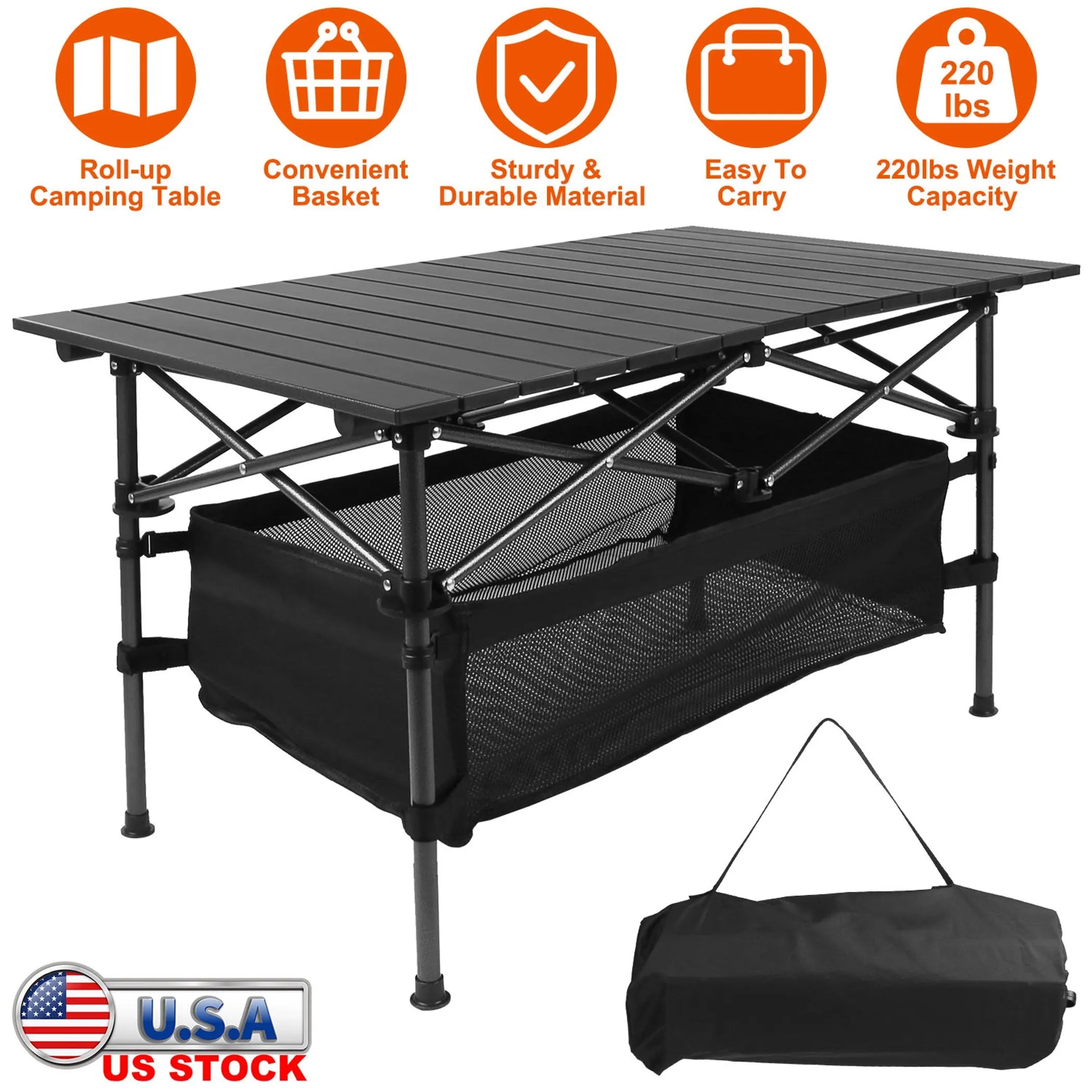 Folding Camping Table - Energize Trek