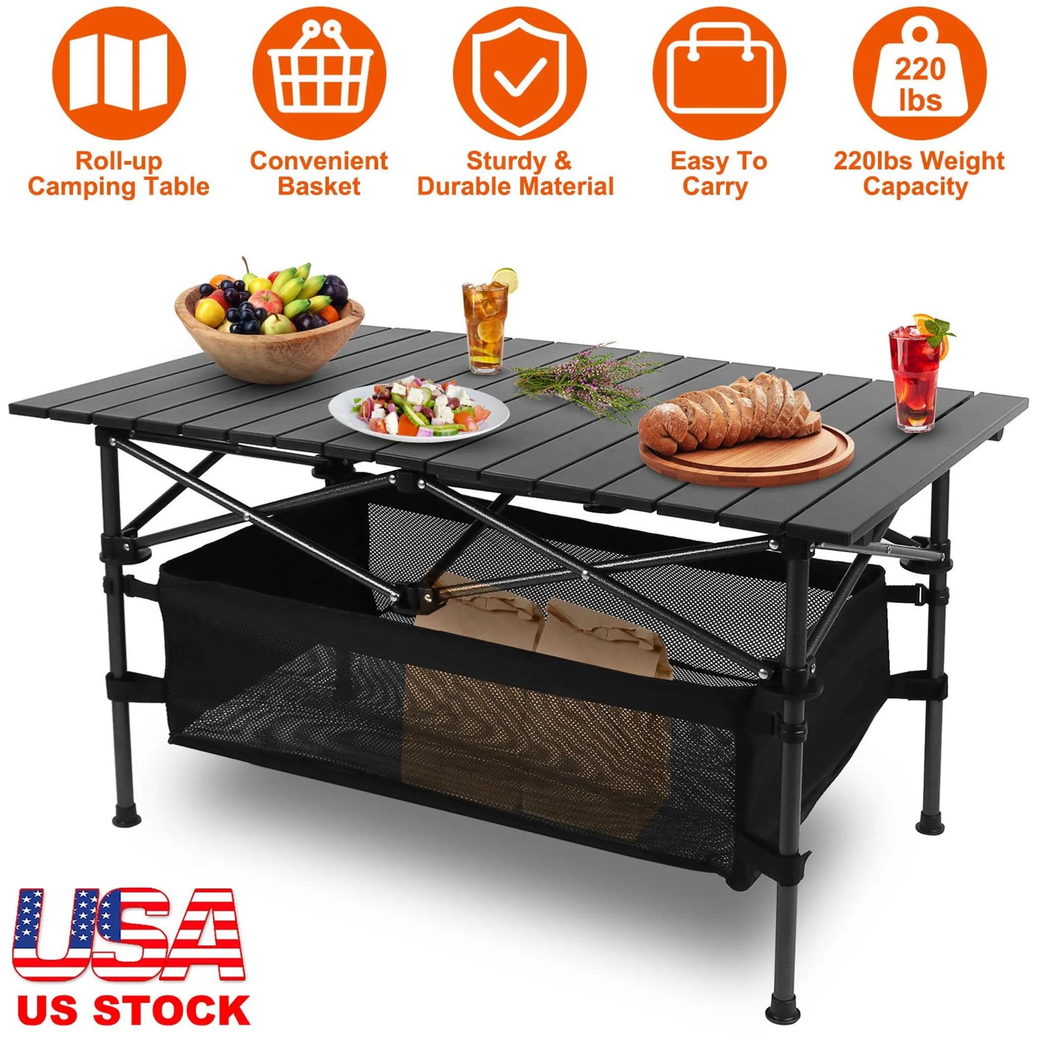 Folding Camping Table - Energize Trek