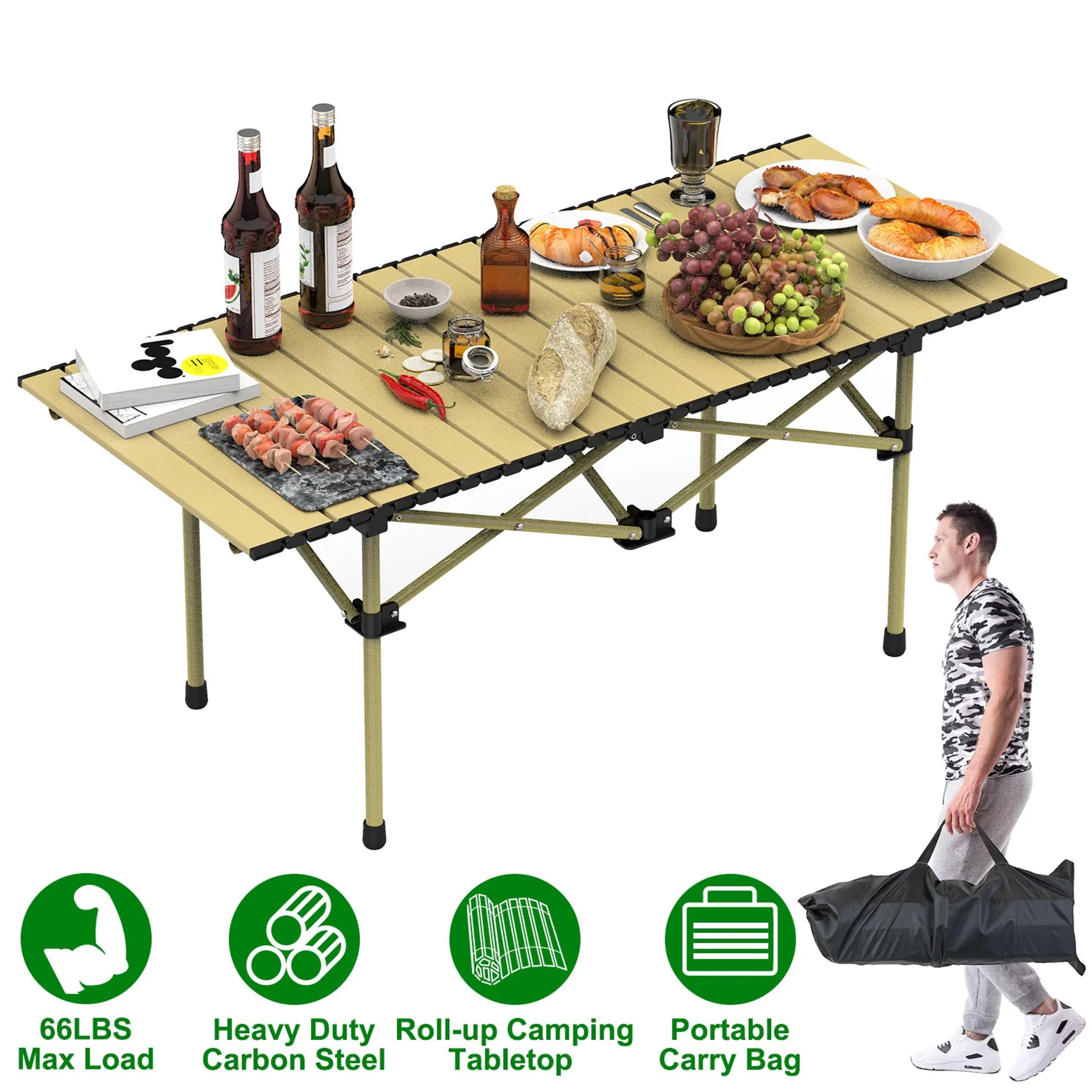 Folding Camping Table - Energize Trek