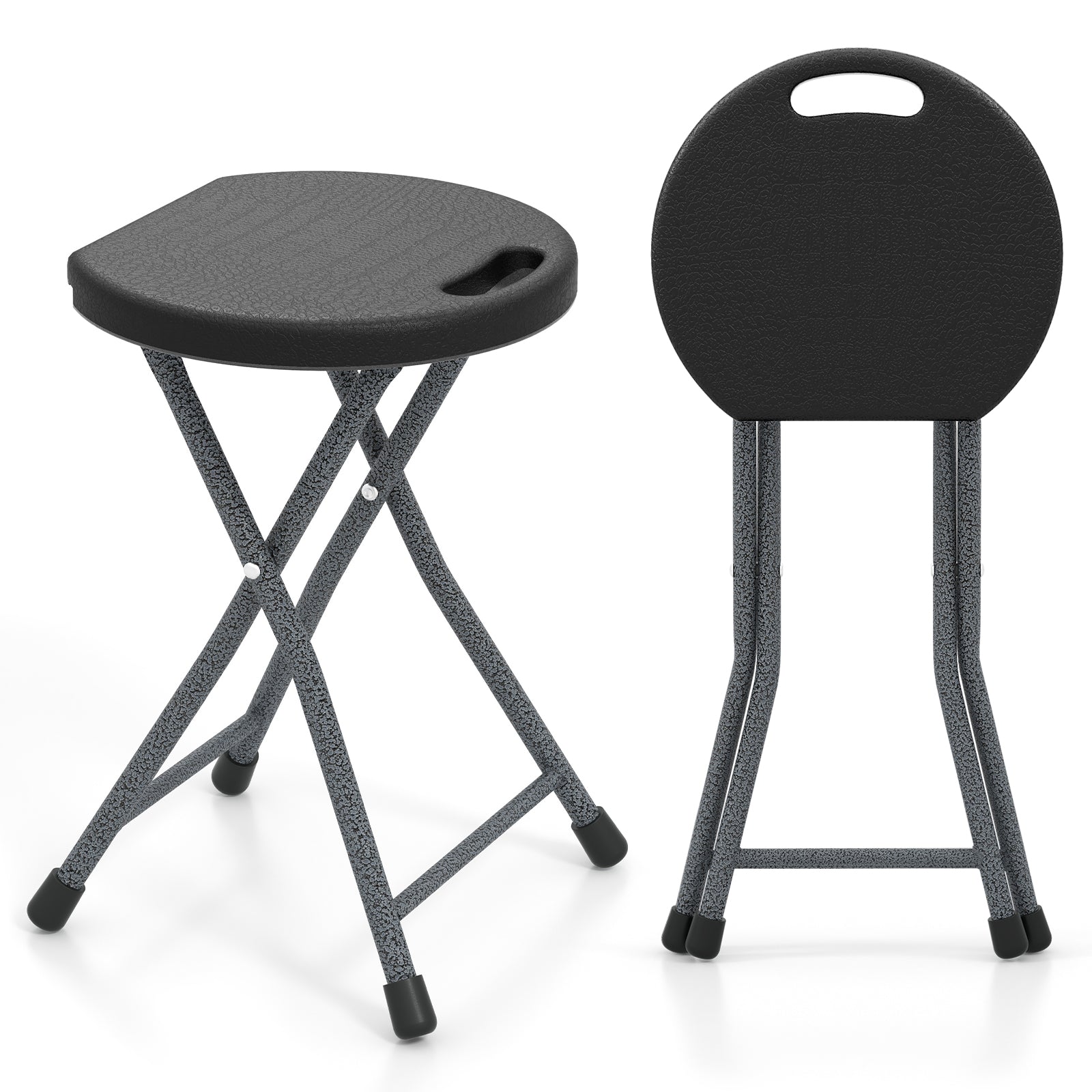 Folding Stool with Built-in Handle for Adults - Energize Trek