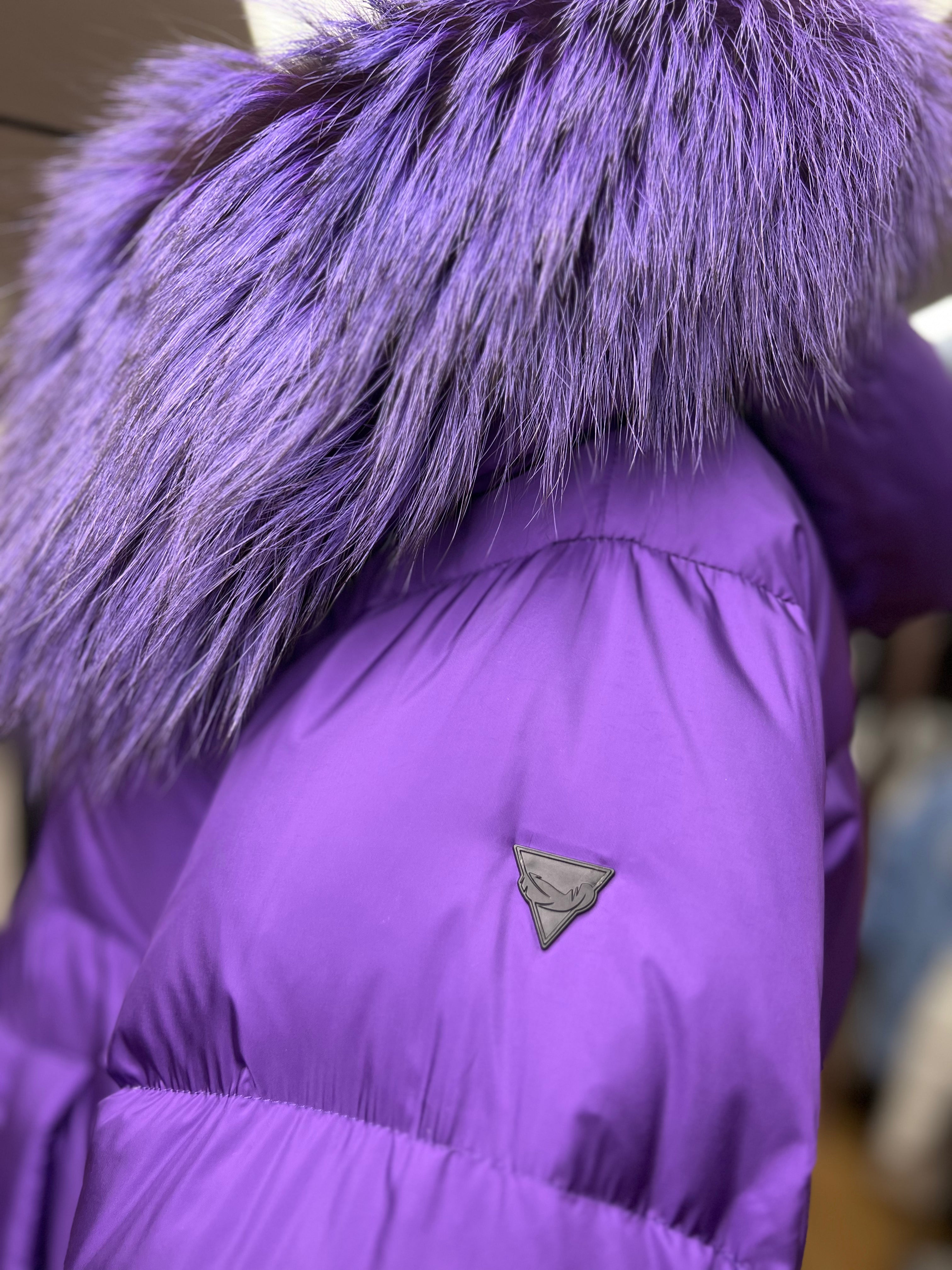 Genuine Silver Fox Fur Down Fill Parka - Energize Trek