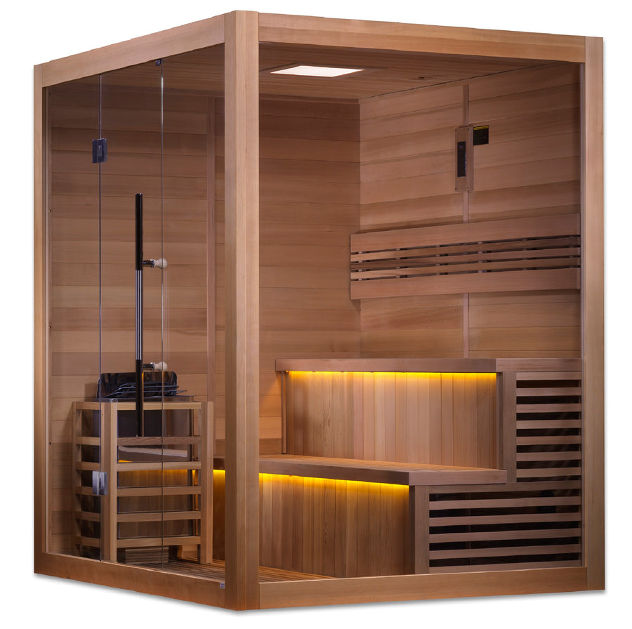 SAUNA EVOLUTION® 4-6 Person Sauna Modern Relax 6 - Energize Trek