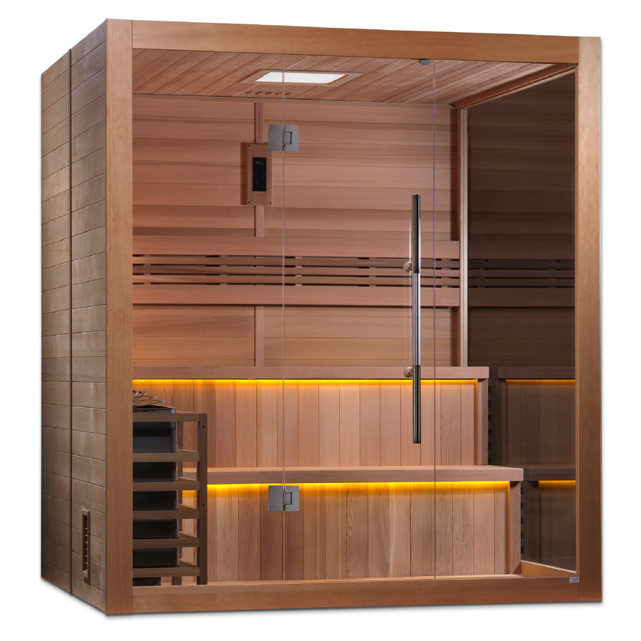 SAUNA EVOLUTION® 4-6 Person Sauna Modern Relax 6 - Energize Trek