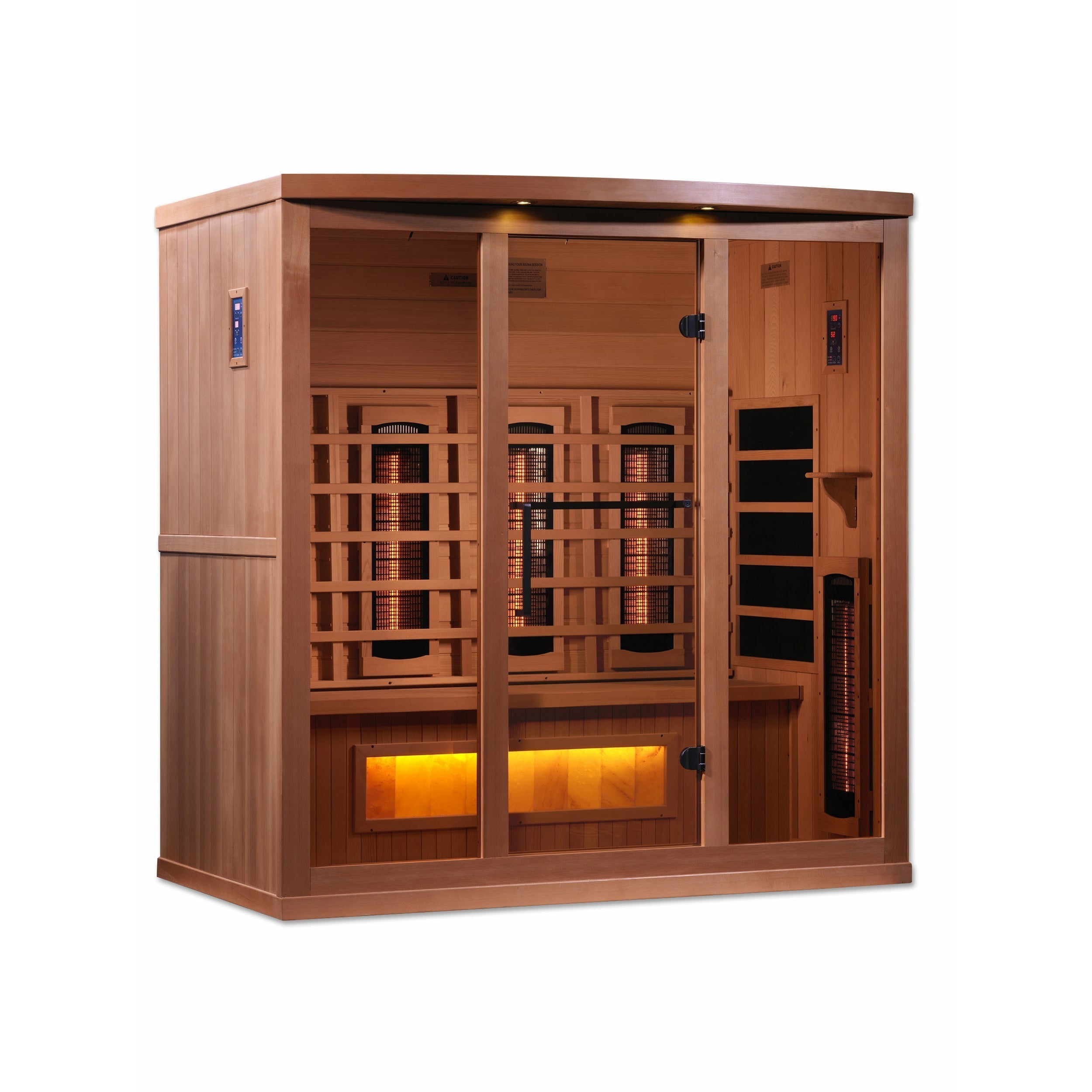 SAUNA EVOLUTION® 3 PERSON FAR INFRARED SAUNA SOOTHING 4 - Energize Trek