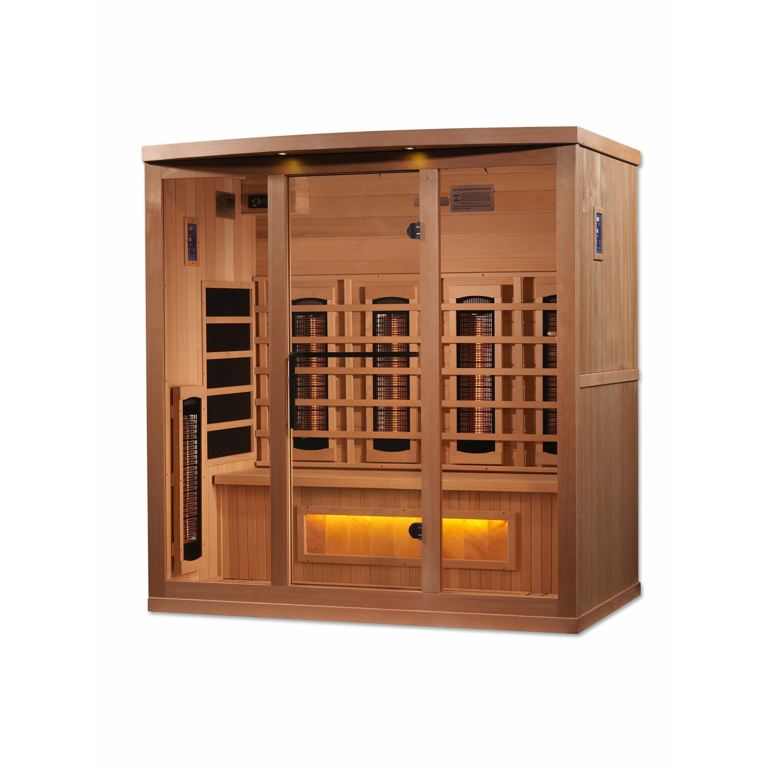 SAUNA EVOLUTION® 3 PERSON FAR INFRARED SAUNA SOOTHING 4 - Energize Trek