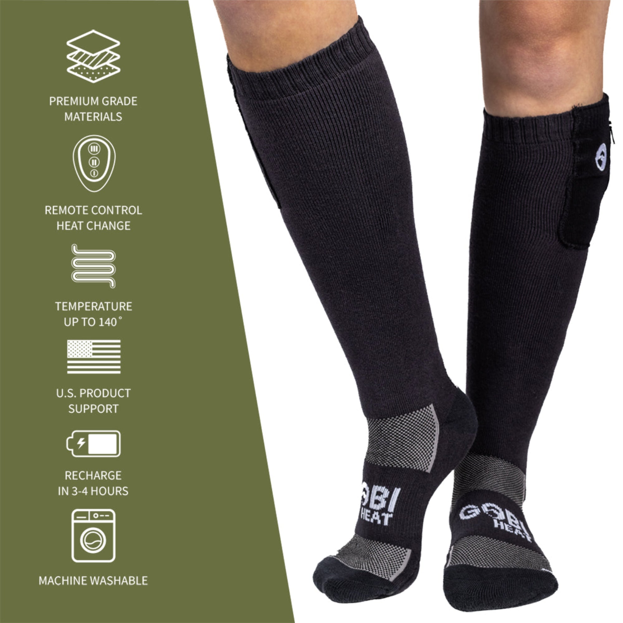 Tread Heated Socks - Energize Trek