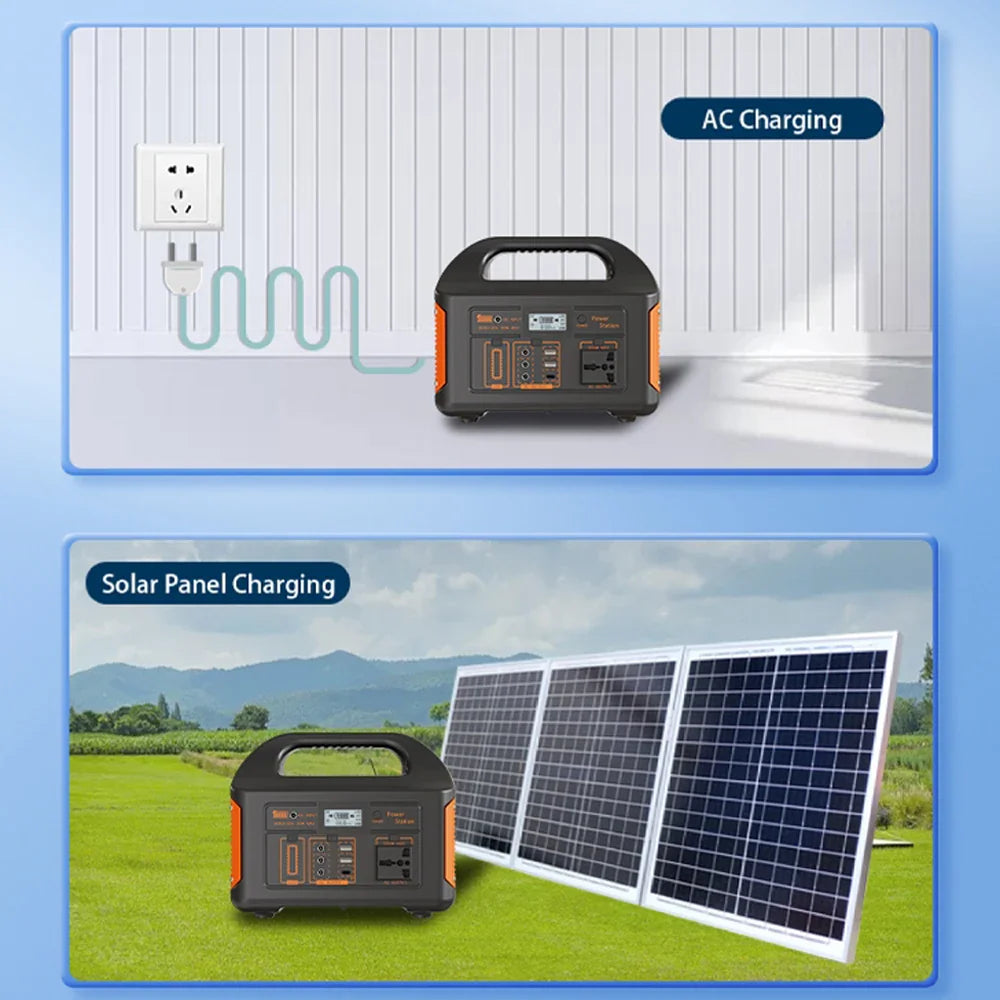 GaiaRay Portable Power Station 256Wh LiFePO4 Solar Generator For Camping - Energize Trek