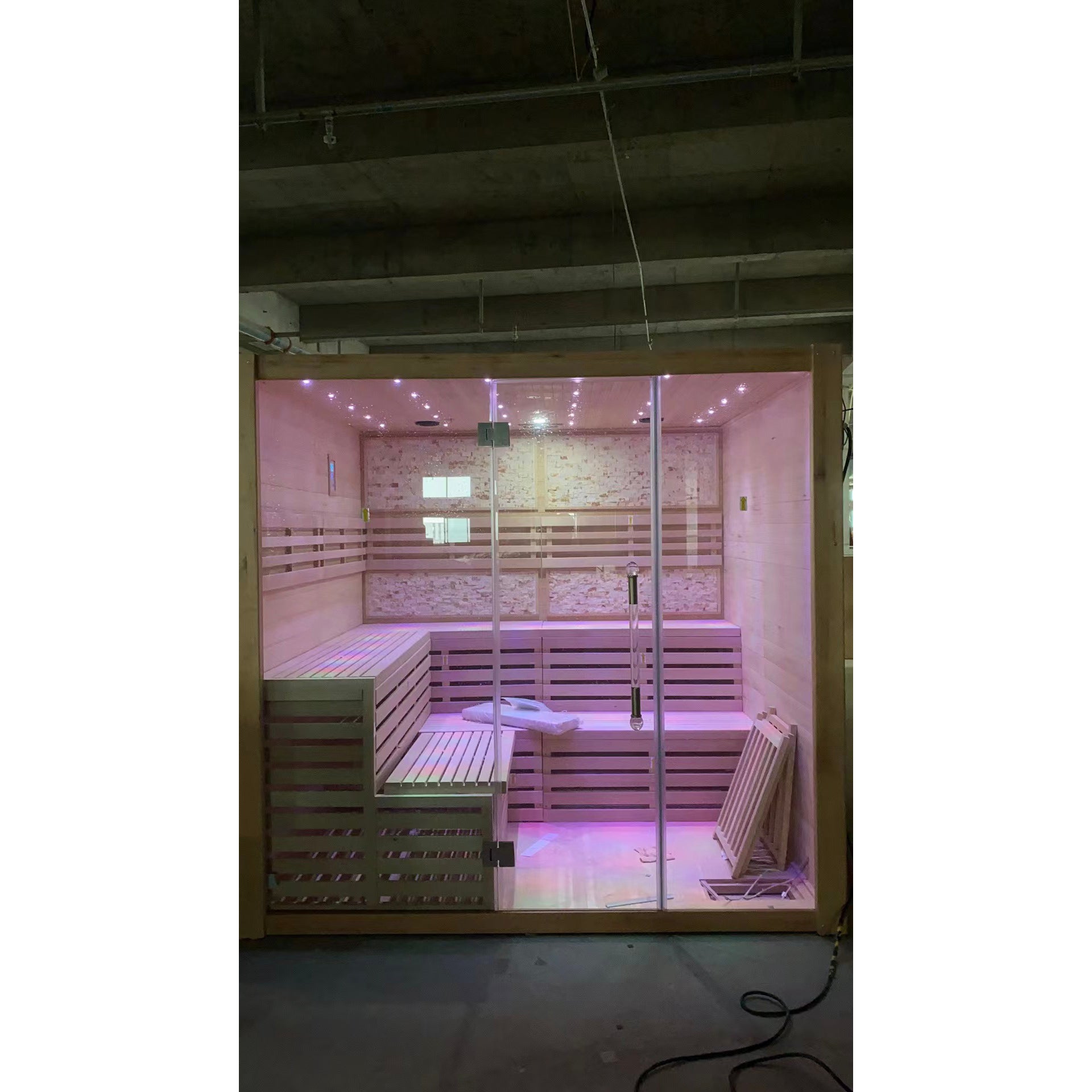 SAUNA EVOLUTION® Indoor Therapy Wood Steam Sauna Room - Energize Trek