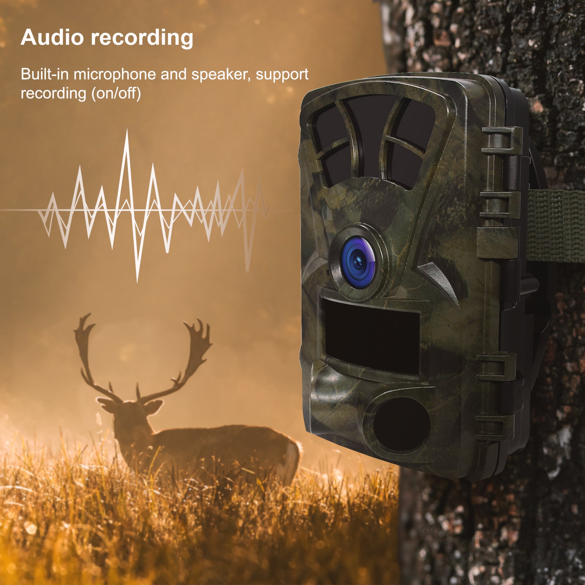 Rexing Woodlens H2 4K Wi-Fi Trail Camera * 2PCS PACK - Energize Trek
