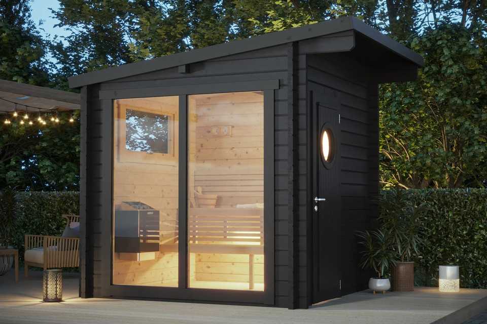 SAUNA EVOLUTION® Cabin Sauna Eco Oasis 3 - Energize Trek