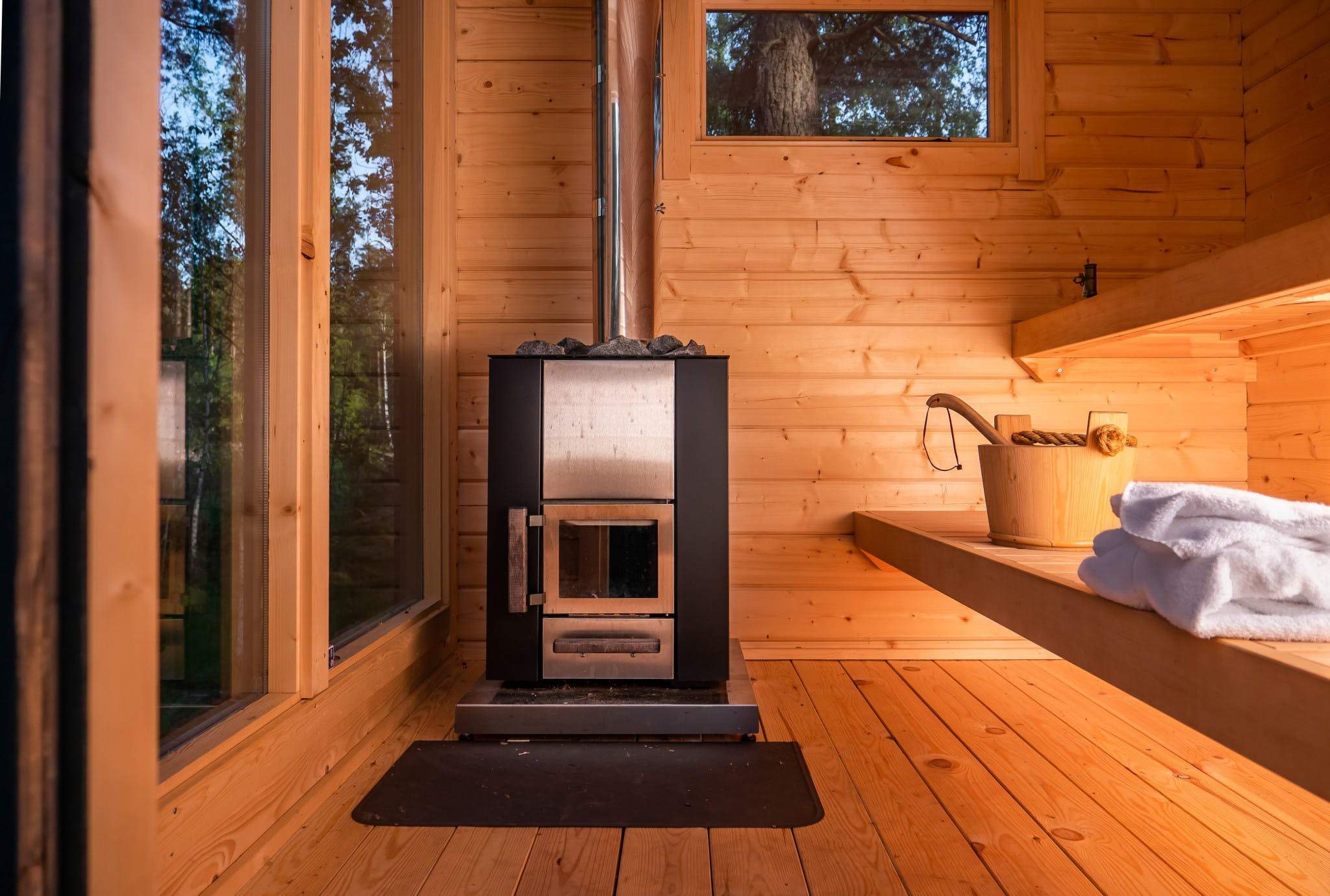 SAUNA EVOLUTION® Cabin Sauna Eco Oasis 3 - Energize Trek