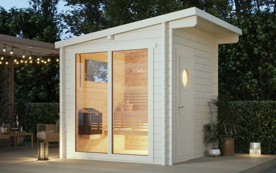 SAUNA EVOLUTION® Cabin Sauna Eco Oasis 3 - Energize Trek