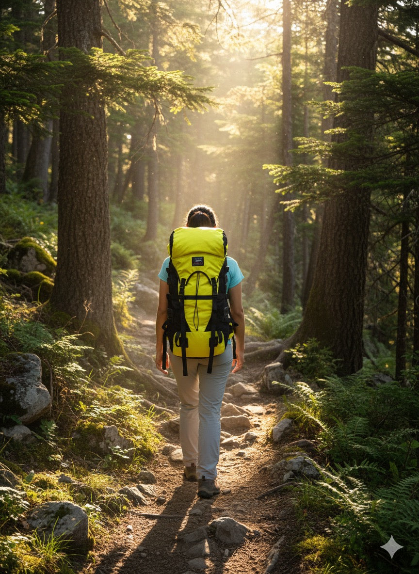 HEADWALL 57L Hiking Backpack - Energize Trek