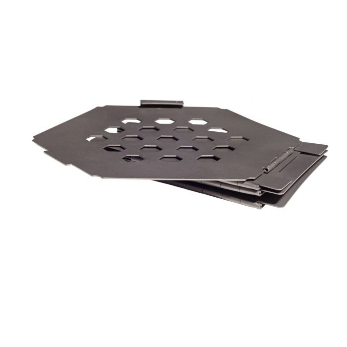 HEXAGON WOOD STOVE - STAINLESS STEEL - Energize Trek