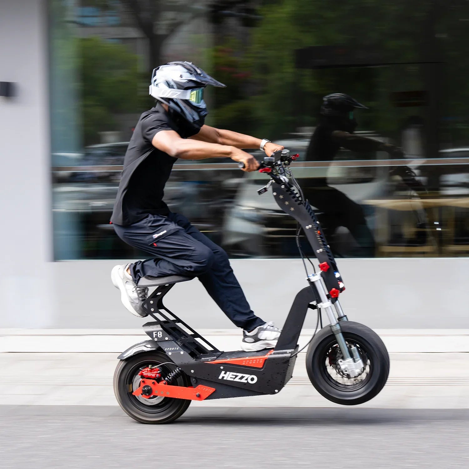 HEZZO-F8 Electric Scooter - 8000W Power, Max Speed 100 Km/h - Energize Trek