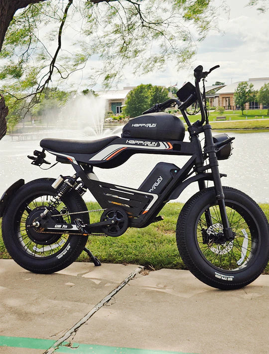 HappyRun G100 Pro 6000W Electric Bike Dual Battery - Energize Trek