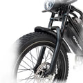 HappyRun G70 2000W Dual Battery Fast Electric Cargo Black Bike for Sale - Energize Trek