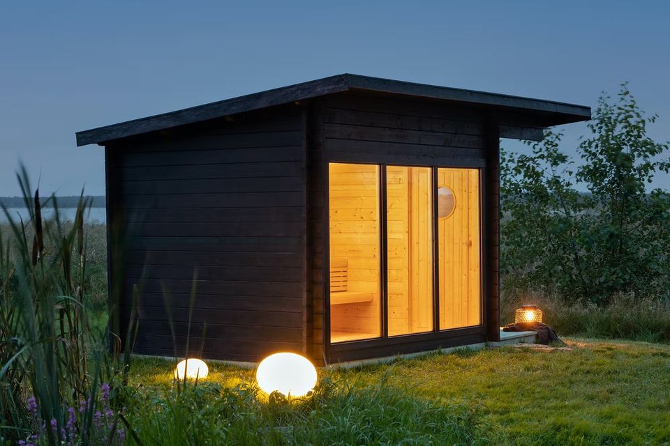 SAUNA EVOLUTION® Large Cabin Sauna Eco Oasis 3 - Energize Trek