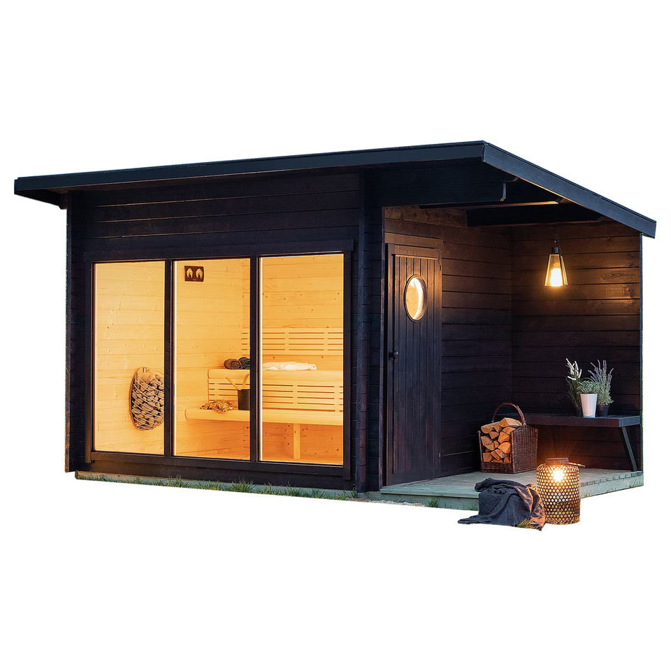 SAUNA EVOLUTION® Large Cabin Sauna Eco Oasis 3 - Energize Trek