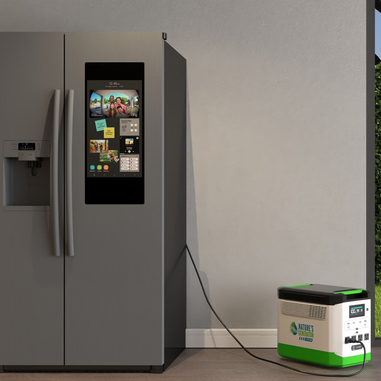 High Capacity Lithium 1800 Solar Generator - Energize Trek