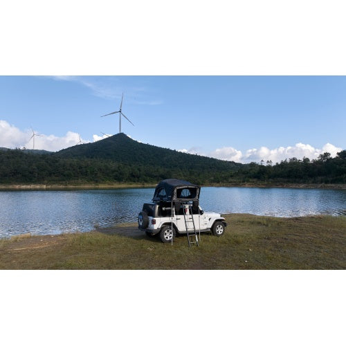 ILANDER Lite Cruiser Rooftop Tent 140cm, Entry Level Land Aluminum Folding Rooftop Tent For Sedans SUV Truck Camping Waterproof, Windproof, RuggedUnavailable Platform - Amazon - Energize Trek
