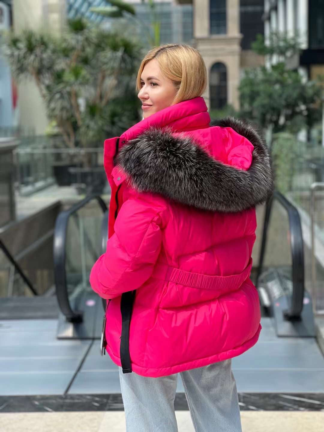 Genuine Silver Fox Down Fill Jacket - Energize Trek