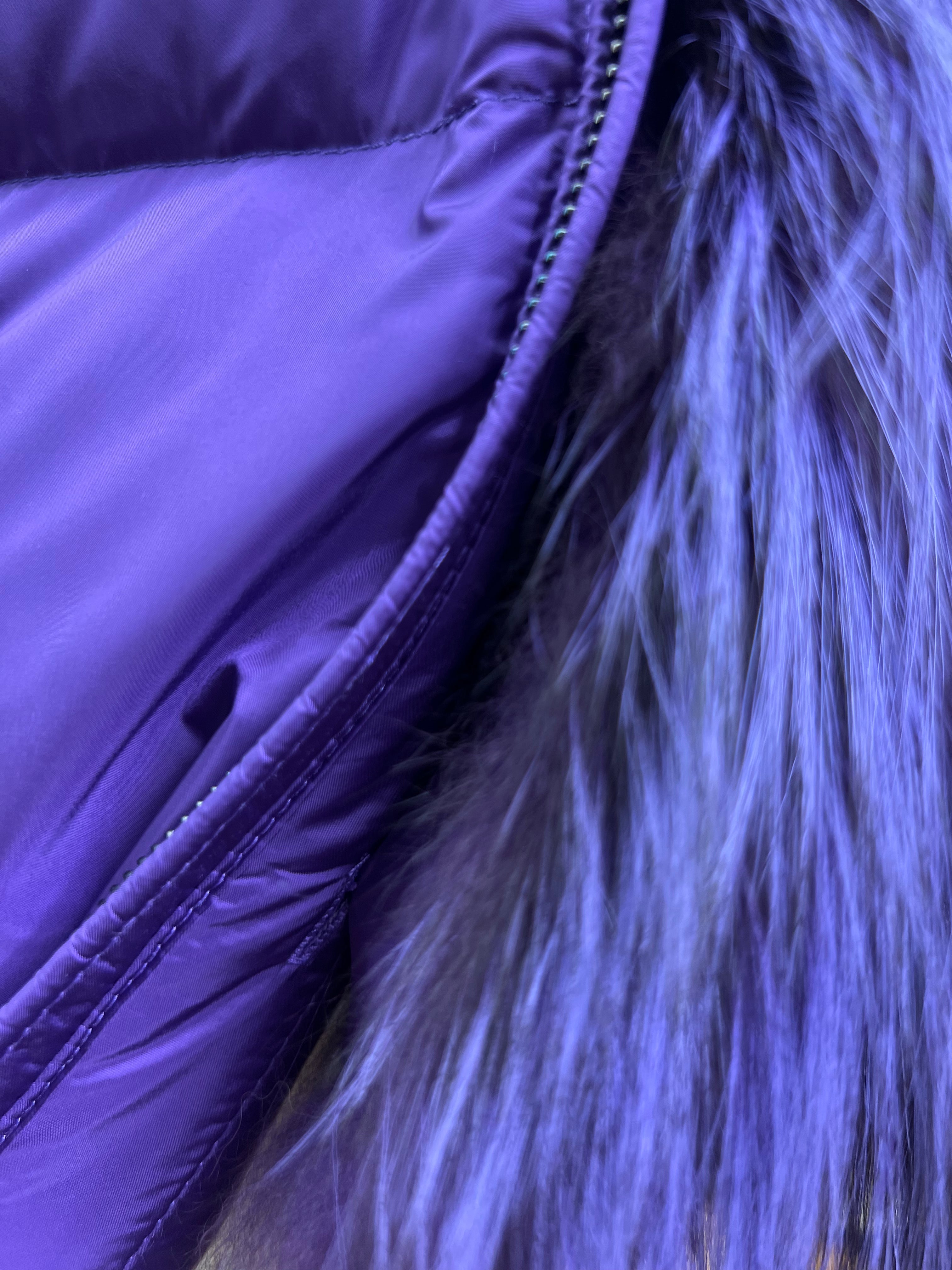 Genuine Silver Fox Fur Down Fill Parka - Energize Trek