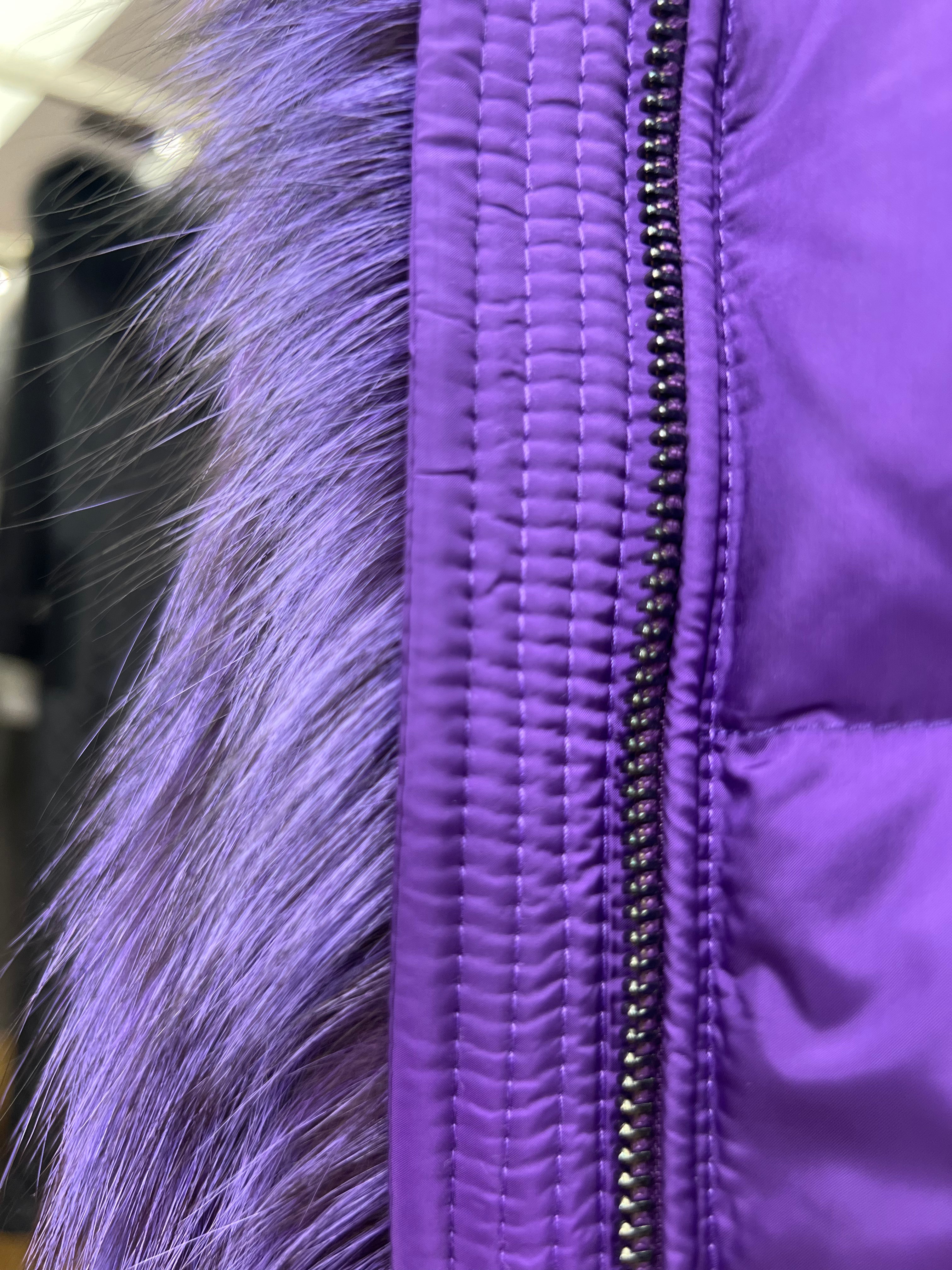 Genuine Silver Fox Fur Down Fill Parka - Energize Trek