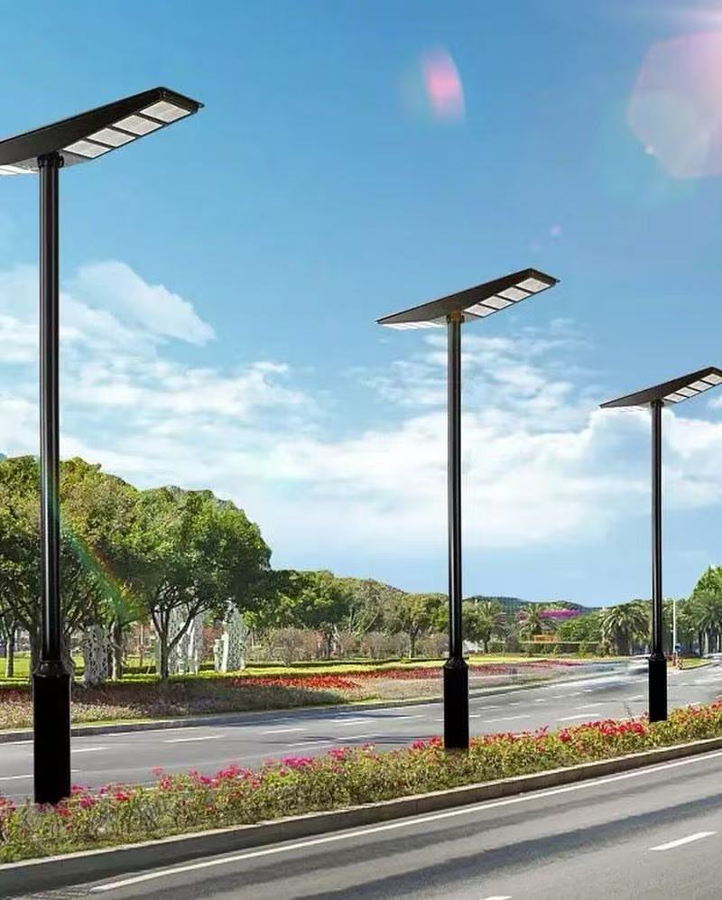 9000W All-in-One Double Side Solar Street Light Road Path Motion Sensor Parking a lot IP65 Waterproof - Energize Trek
