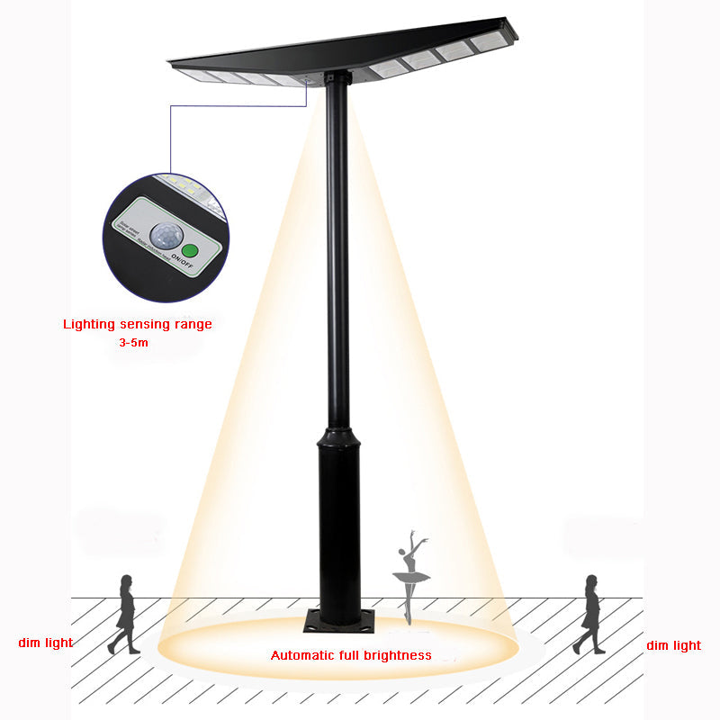 9000W All-in-One Double Side Solar Street Light Road Path Motion Sensor Parking a lot IP65 Waterproof - Energize Trek