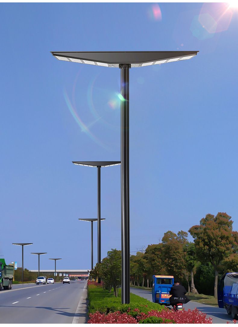 9000W All-in-One Double Side Solar Street Light Road Path Motion Sensor Parking a lot IP65 Waterproof - Energize Trek