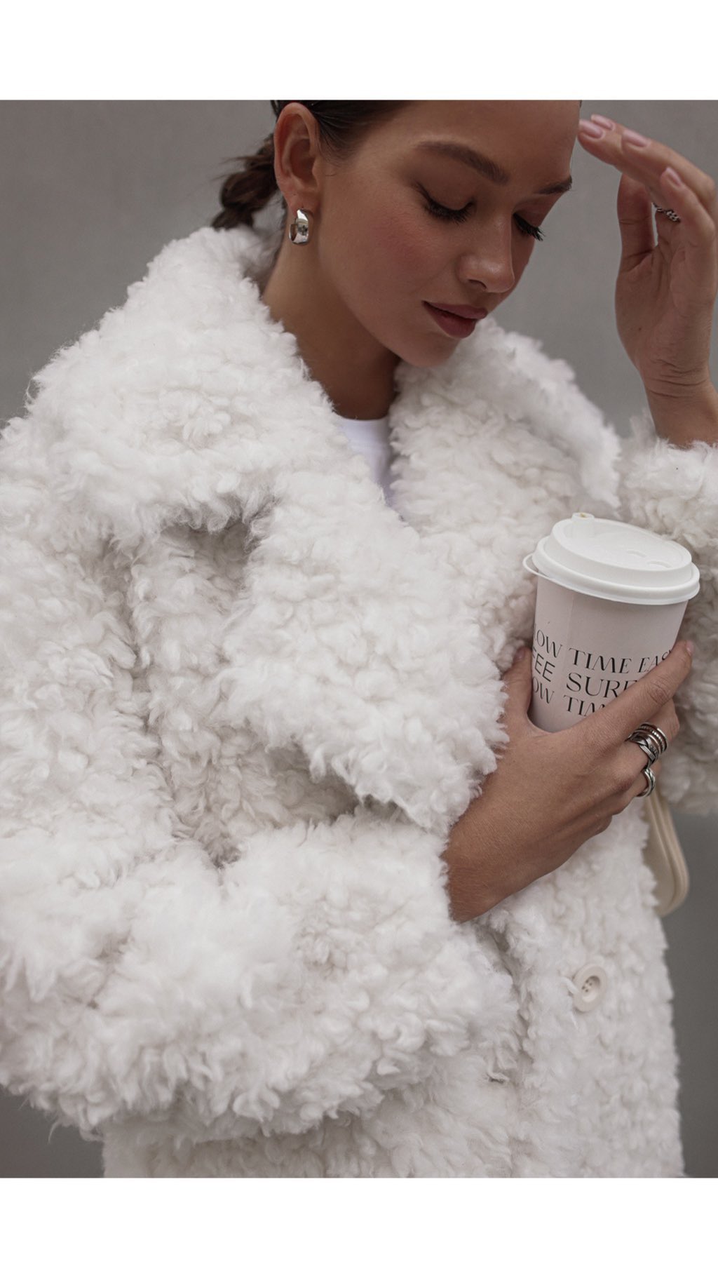 Teddy Bear Genuine Peruvian Wool Fur Coat - Energize Trek