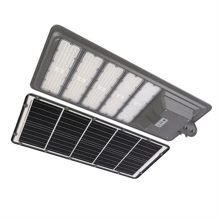 9000W Aluminum Frame All In One Solar Street /Parking Lights Motion Sensor, Dusk to Dawn 180000LM with Remote Control - Energize Trek